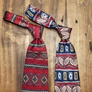 Domenico Franco Como 100% Italian Silk Neck Tie Bundle